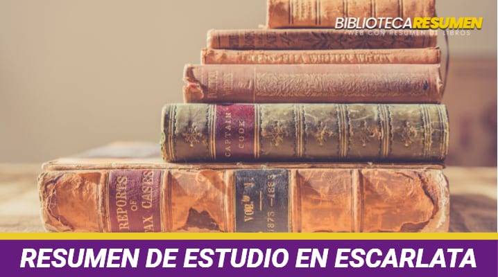 Resumen de Estudio en escarlata