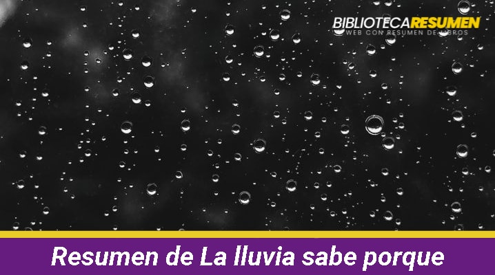 Resumen de La lluvia sabe porque